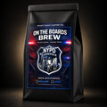 NYPD Cornhole Team - On The Boards Brew — Front Sight Coffee Co. black coffee bag