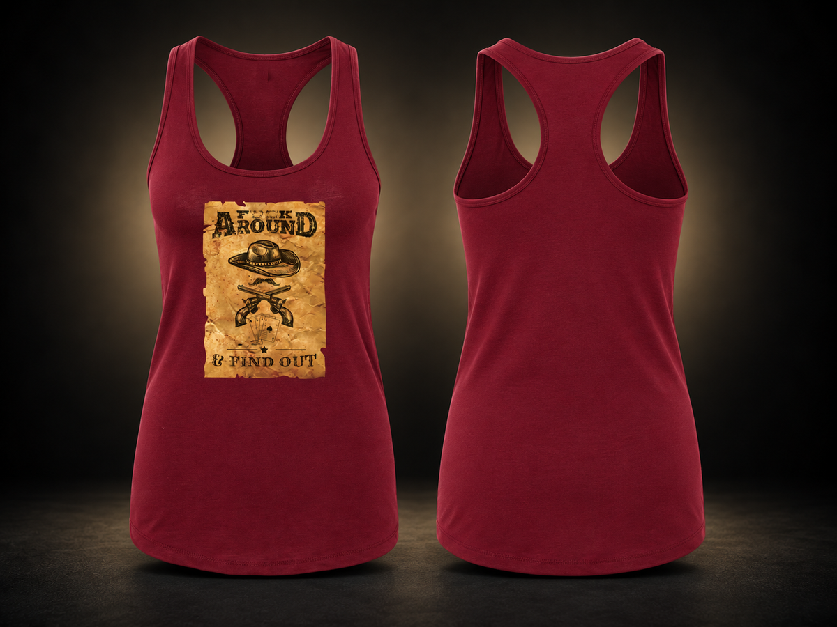 FAFO - Women's Racerback Tank