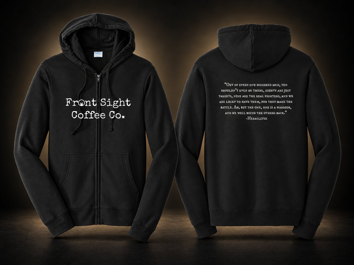 "Be The One" - Black Edition Zip-Up