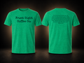 "Be The One" Tee — Heather Irish Green front and back