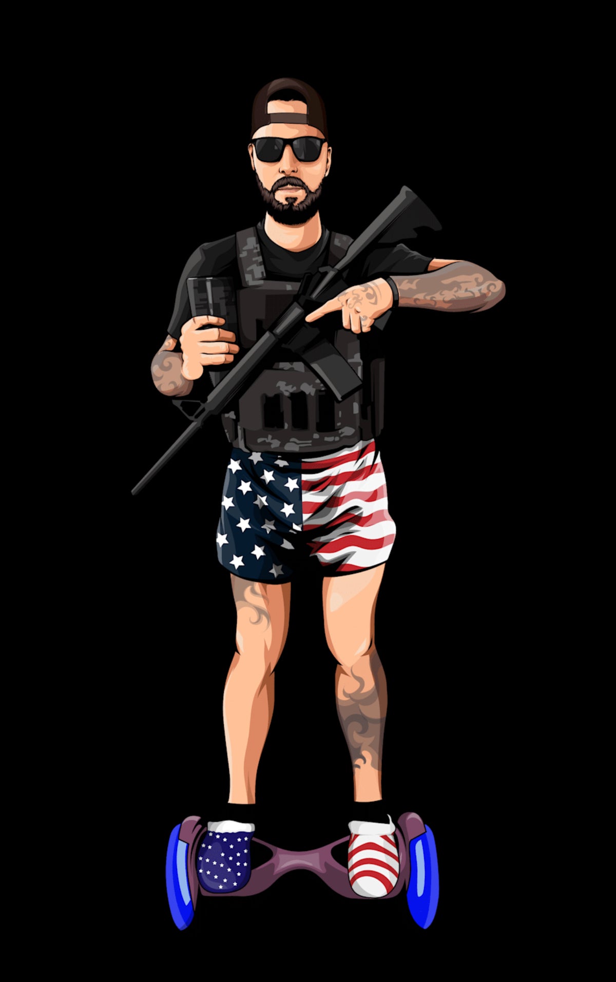 Tactical Dad decals